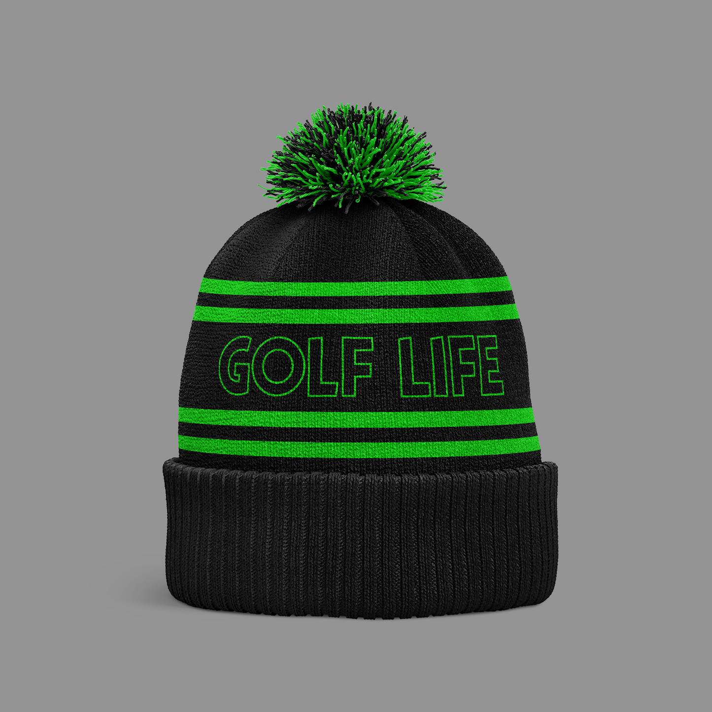 Golf Life Limited Edition Striped Beanie v2