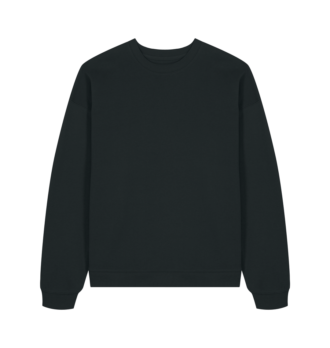 Black Printed Sweater