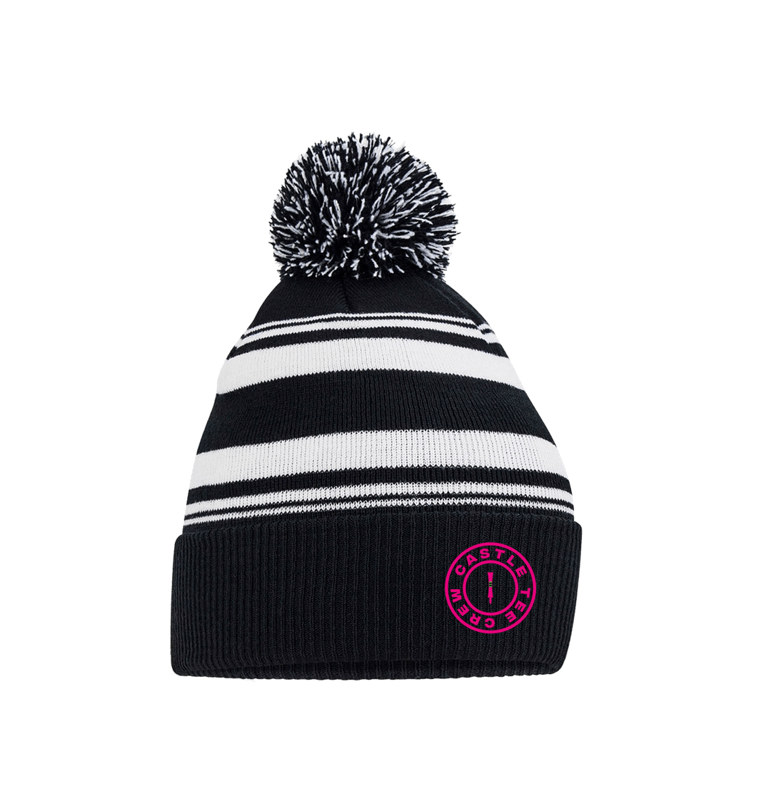 Black/White Beanie